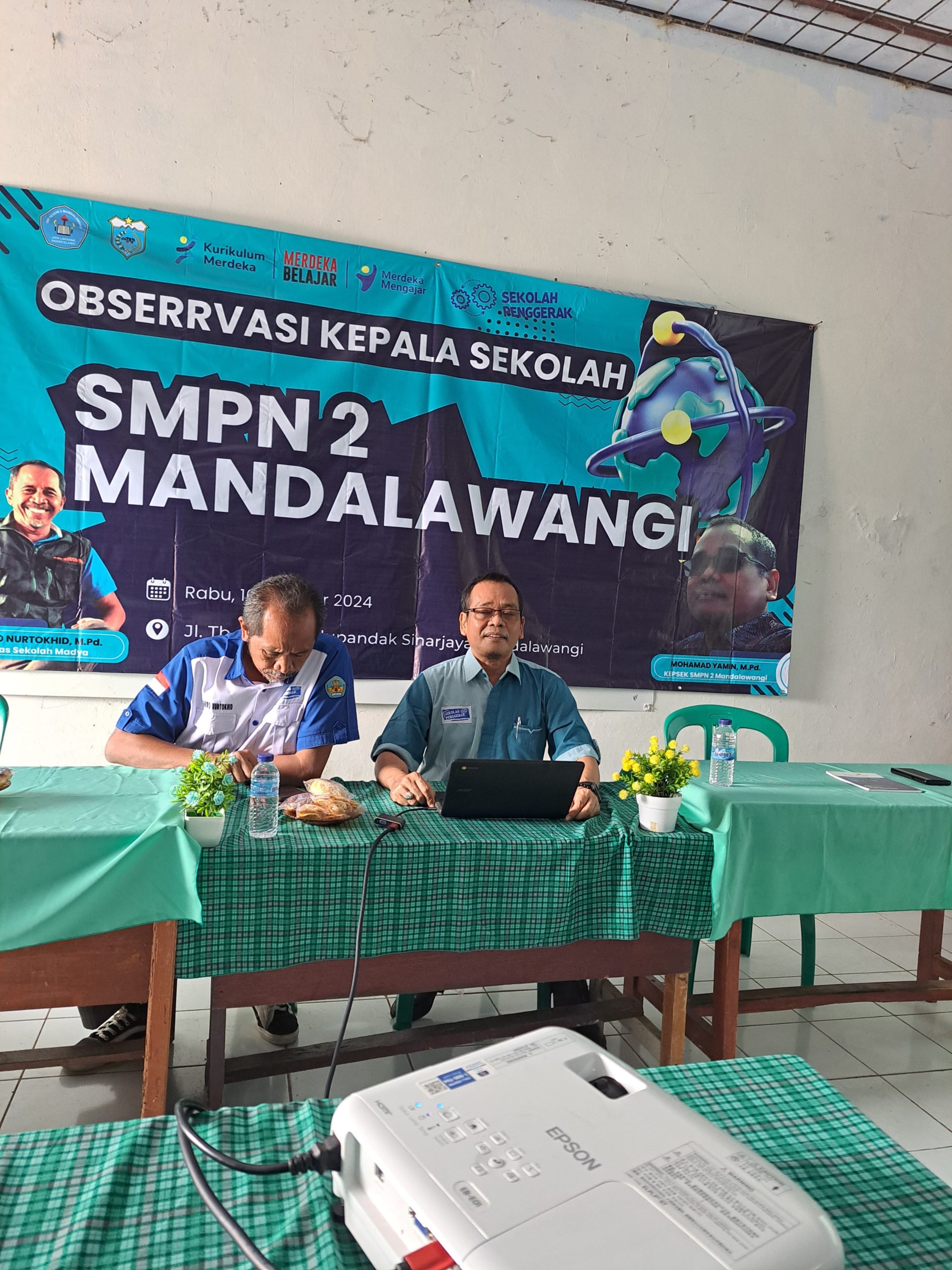 Kepala Sekolah SMPN 2 Mandalawangi Paparkan Visi, Misi, dan Tujuan Sekolah